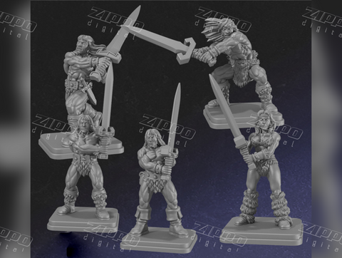 HQ Barbarian 3D Print - STL file