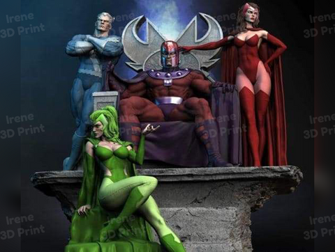 Magneto Diorama