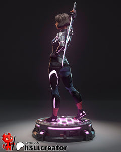 H3LL Creator - Mio (Split Fiction) 3D Print - STL file