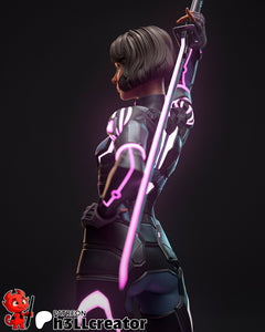 H3LL Creator - Mio (Split Fiction) 3D Print - STL file