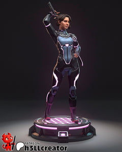 H3LL Creator - Mio (Split Fiction) 3D Print - STL file