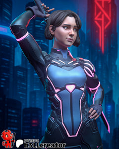 H3LL Creator - Mio (Split Fiction) 3D Print - STL file