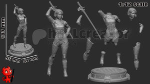 H3LL Creator - Mio (Split Fiction) 3D Print - STL file