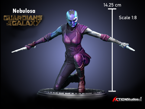 Nebula Guardians of the Galaxy 3D Prints STL File