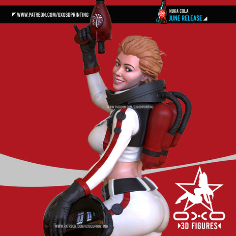 OXO3D Figures Nuka Cola Renders