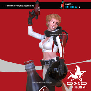 OXO3D Figures Nuka Cola Renders