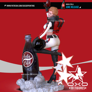 OXO3D Figures Nuka Cola Renders