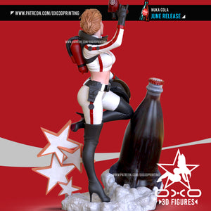 OXO3D Figures Nuka Cola Renders