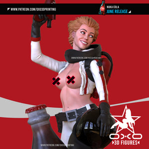 OXO3D Figures Nuka Cola Renders