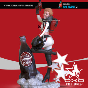 OXO3D Figures Nuka Cola Renders