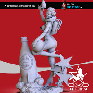 OXO3D Figures Nuka Cola Renders