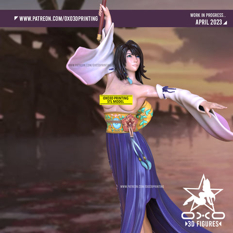 Yuna Standard & NSFW 3D Print - STL file - 3D Print STL File for Resin Printer