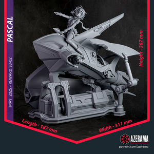 Azerama - Tales of Graces - Pascal 3D Print - STL file