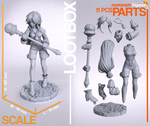 Nomnom Figures - Garnet Til Alexandros - Final Fantasy IX
