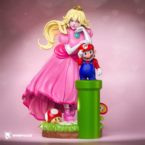 NYMPHA 3D - Super Mario - Princess Peach