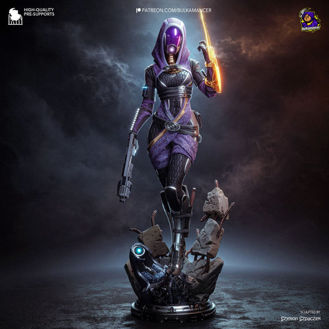 Tali Mass Effect 3D Print - STL file - 3D Print STL File for Resin Printer