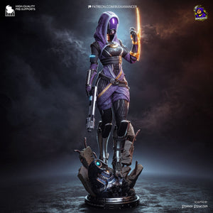Tali Mass Effect 3D Print - STL file - 3D Print STL File for Resin Printer