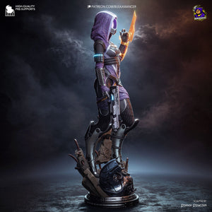 Tali Mass Effect 3D Print - STL file - 3D Print STL File for Resin Printer