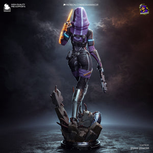 Tali Mass Effect 3D Print - STL file - 3D Print STL File for Resin Printer