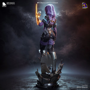 Tali Mass Effect 3D Print - STL file - 3D Print STL File for Resin Printer
