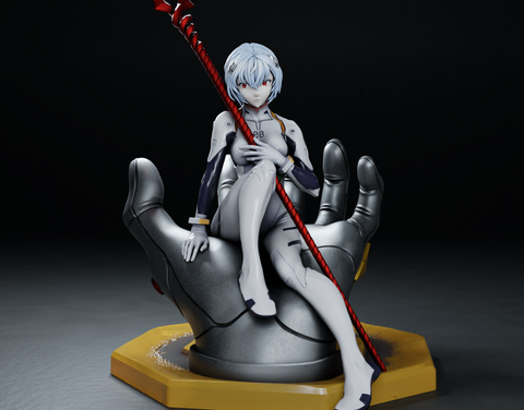 Gr8Tech Ayanami Rei Neon Genesis Evangelion includes nude