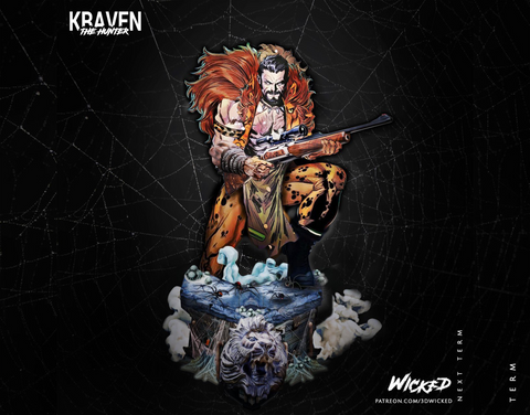 WICKED Kraven Bust Torso For Statue