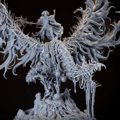 Grand magus and War Phoenix - 100mm base