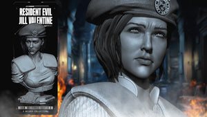 Wicked - Jill Valentine Portrait Bust