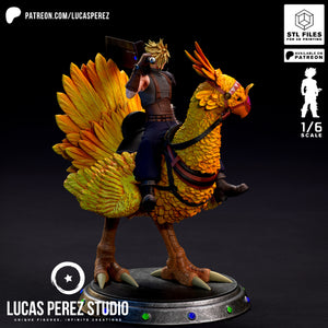 Lucas Perez Studio – Cloud Strife — 3D print model STL