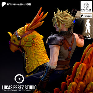 Lucas Perez Studio – Cloud Strife — 3D print model STL