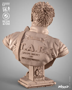 Wicked - Chris Redfield Portrait Bust