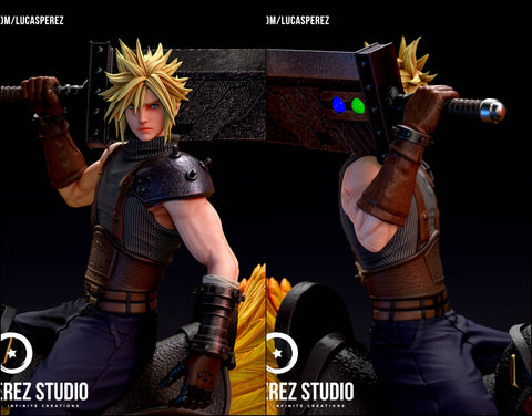Lucas Perez Studio – Cloud Strife — 3D print model STL