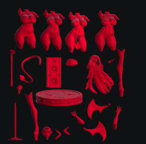 Officer Rhu - Verosika Mayday Helluva Boss