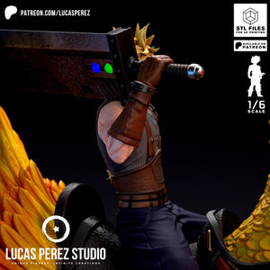 Lucas Perez Studio – Cloud Strife — 3D print model STL