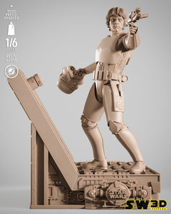 SW3D - Luke Stormtrooper Sculpture