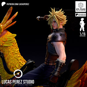 Lucas Perez Studio – Cloud Strife — 3D print model STL