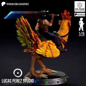 Lucas Perez Studio – Cloud Strife — 3D print model STL