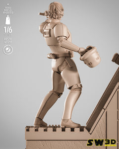 SW3D - Luke Stormtrooper Sculpture