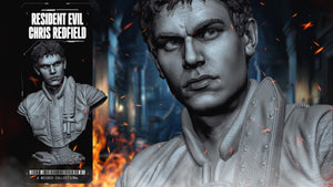 Wicked - Chris Redfield Portrait Bust