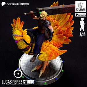 Lucas Perez Studio – Cloud Strife — 3D print model STL