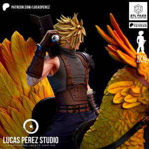 Lucas Perez Studio – Cloud Strife — 3D print model STL