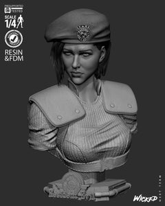 Wicked - Jill Valentine Portrait Bust