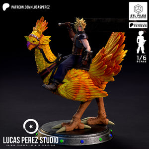 Lucas Perez Studio – Cloud Strife — 3D print model STL