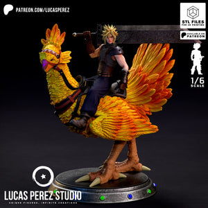 Lucas Perez Studio – Cloud Strife — 3D print model STL