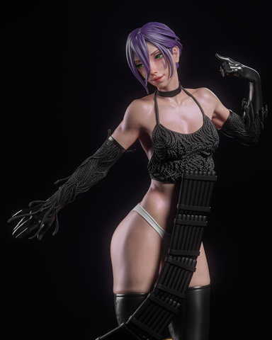 Gatsu Studios - REZE x BOMBGIRL Fanart