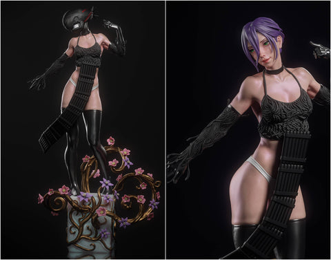 Gatsu Studios - REZE x BOMBGIRL Fanart