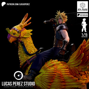 Lucas Perez Studio – Cloud Strife — 3D print model STL