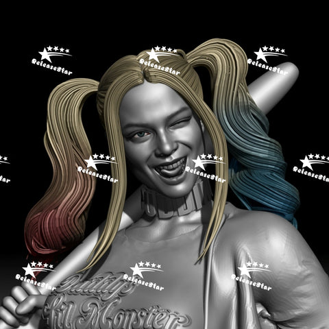 Megha L - Margot Robbie - Miss Quinn 3D Prints STL File