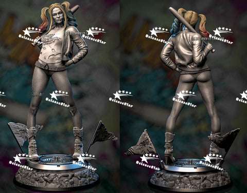 Megha L - Margot Robbie - Miss Quinn 3D Prints STL File