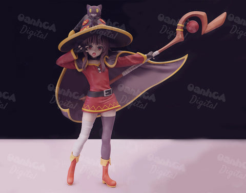 Konosuba 3D Prints STL File